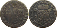 LIEGE 2 LIARDS Johann Theodor of Bavaria (1744-1763) -