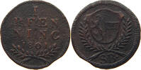 SALZBURG PFENNIG Hieronymus Graf Colloredo 1772-1803 -