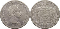 Italien - Sardinien 5 lire Karl Felix, 1821-1831. -