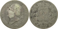Frankreich 5 francs Louis XVIII, 5 Francs 1822 A Paris -