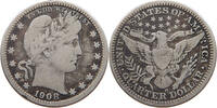 USA QUARTER 1908 O BARBER S 45,00 EUR  zzgl. 5,99 EUR Versand