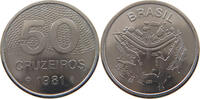 BRAZIL 50 CRUZEIROS BRAZIL 50 CRUZEIROS 1981 PROVA PATTERN -