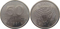 BRAZIL 50 CRUZEIROS BRAZIL 50 CRUZEIROS 1981 PROVA PATTERN -