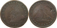 CANADA HALF PENNY TOKEN UPPER CANADA -