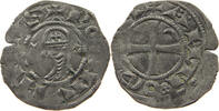 CRUSADER ANTIOCH DENIER BOHEMOND III. 1163-1201. -