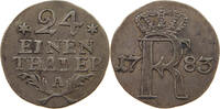 Brandenburg-Preußen 1/24 Taler Friedrich II. 1740-1786 -