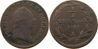 HAUS HABSBURG 1/2 KREUZER Joseph II. (1765-1790) -
