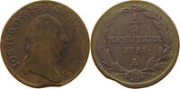 HAUS HABSBURG 1/2 KREUZER Joseph II. (1765-1790) -