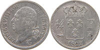 FRANCE 1/4 FRANC LOUIS XVIII. (1814, 1815-1824) -