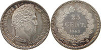 FRANCE 25 CENTIMES LOUIS PHILIPPE I. (1830-1848) 25 CENTIMES 1845 B LOUIS PHILIPPE I. SHINY FIEL -