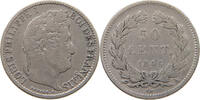 FRANCE 50 CENTIMES LOUIS PHILIPPE I. (1830-1848) -
