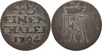Anhalt-Bernburg 1/48 Taler Friedrich Albrecht 1765-1796 -