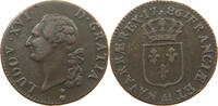 FRANCE SOL Louis XVI. (1774-1793) -