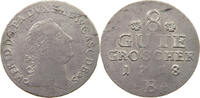 Anhalt-Bernburg 1/2 Konventionstaler Victor Friedrich 1721-1765. -