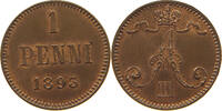 FINLAND PENNI Alexander III (1881-1894) -