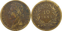 FRANCE COLONIES 10 CENTIMES Charles X. (1824-1830) -
