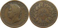 FRANCE COLONIES 10 CENTIMES LOUIS PHILIPPE I. (1830-1848) -