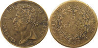 FRANCE COLONIES 5 CENTIMES Charles X. (1824-1830) -