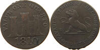GIBRALTAR QUARTO 1810 GEORGE III. 1760-1820 LARGE DATE SS
