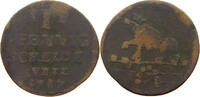 Anhalt-Bernburg Pfennig Victor Friedrich 1721-1765. -