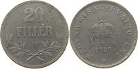 HUNGARY 20 FILLER -