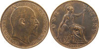 GREAT BRITAIN PENNY Edward VII., 1901 - 1910 -