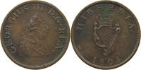 IRELAND 1/2 PENNY GEORGE III. 1760-1820 -