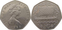 ISLE OF MAN 50 PENCE LONG BOAT -
