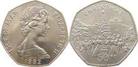 ISLE OF MAN 50 PENCE CHRISTMAS -