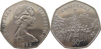 ISLE OF MAN 50 PENCE CHRISTMAS -