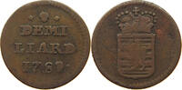 LUXEMBOURG 1/2 LIARD JOSEPH II. (1765-1790) -