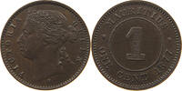 MAURITIUS CENT Victoria 1837-1901 -