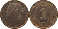 MAURITIUS CENT Victoria 1837-1901 -