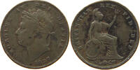 GREAT BRITAIN 1/3 FARTHING GEORGE IV. (1820-1830) -