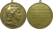 Frankreich Medaille Palais des Tuileries, souvenir von J. France -