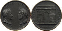Frankreich Napoleon Medaille Zinnmedaille 1836, von Montagny. -