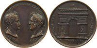 Frankreich Napoleon Medaille Bronzemedaille 1836, von Montagny. -
