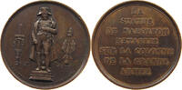 Frankreich Napoleon Medaille Bronzemedaille 1833, von Seurre, Domard, Napoleon -