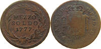 ITALY STATES MILANO MEZZO SOLDO Maria Theresia (1740-1780) -