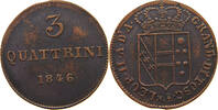 ITALY STATES TUSCANY 3 QUATTRINI -
