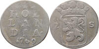 NETHERLANDS HOLLAND 2 STUIVERS 1769 S-SS 22,00 EUR  zzgl. 5,99 EUR Versand