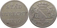 NETHERLANDS UTRECHT DUIT 1739 SS