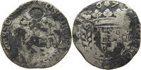 NETHERLANDS UTRECHT 6 STUIVERS COUNTERMARKED BUNDLE OF ARROWS -