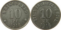 Grünberg 10 Pfennig Stadt Grünberg -