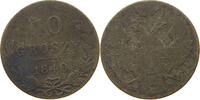 POLAND 10 GROSZY Nikolaus I. (1825-1855) -