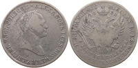 POLAND 5 ZLOTYCH Nikolaus I. (1825-1855) RARE -