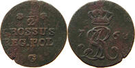 POLAND 1/2 GROSSUS Stanislas August Poniatowski (1764-1795) -