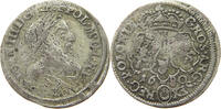 POLAND 6 GROSCHEN Johann III. Sobieski (1674-1696) OVERSTRUCK -