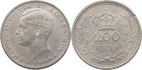 PORTUGAL 200 REIS MANUEL II. (1908-1910) -