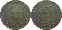 PORTUGAL 20 REIS Maria II. (1834-1853) -